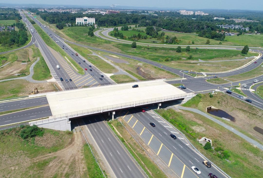 Route 7 and Ashburn Village Boulevard Interchange