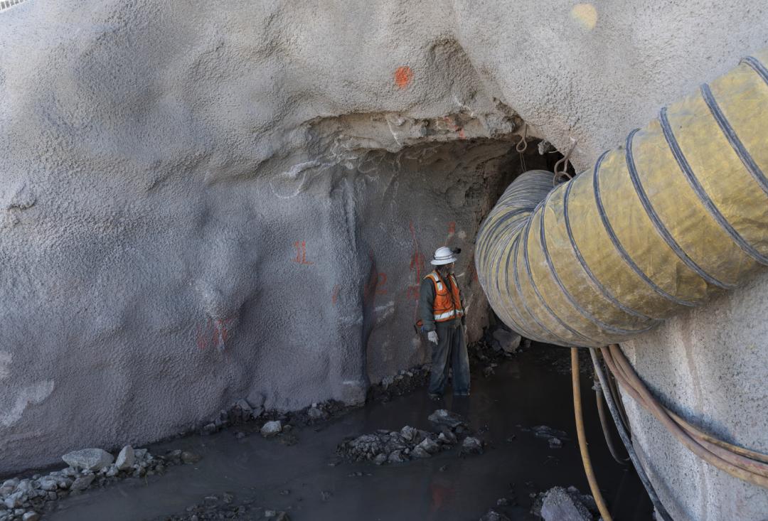 Gold Road Mining in Oatman Arizona by Atkinson Construction