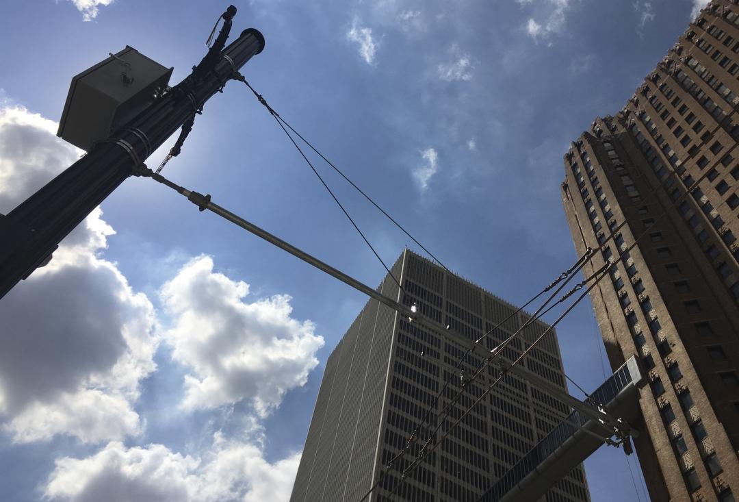 QLINE Streetcar Overhead Catenary System