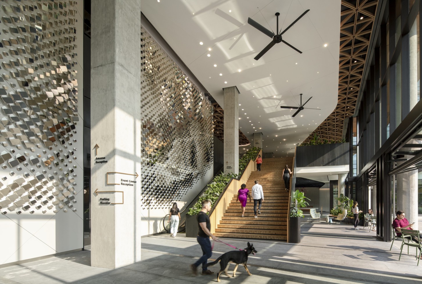 Metropolitan Park stairs interior