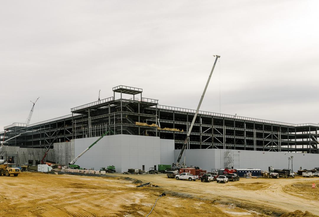 Project Speedway progress photo Virginia