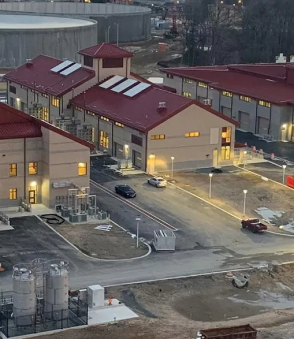 Public Works Projects at the Back River Wastewater Treatment Plant