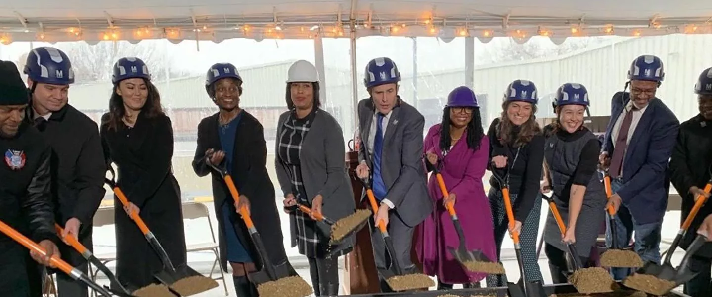 Clark Breaks Ground on Metro’s Northern Bus Garage Reconstruction Project