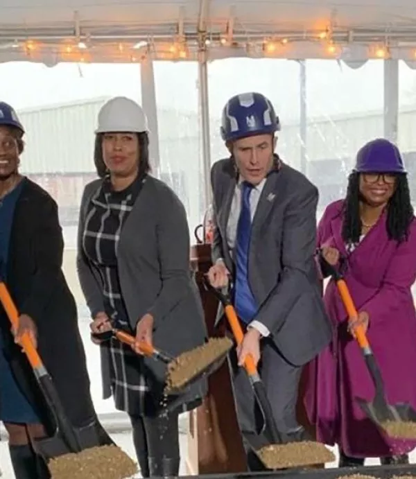 Clark Breaks Ground on Metro’s Northern Bus Garage Reconstruction Project
