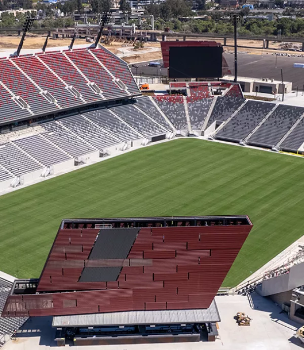 Clark Construction Delivers Snapdragon Stadium on Schedule