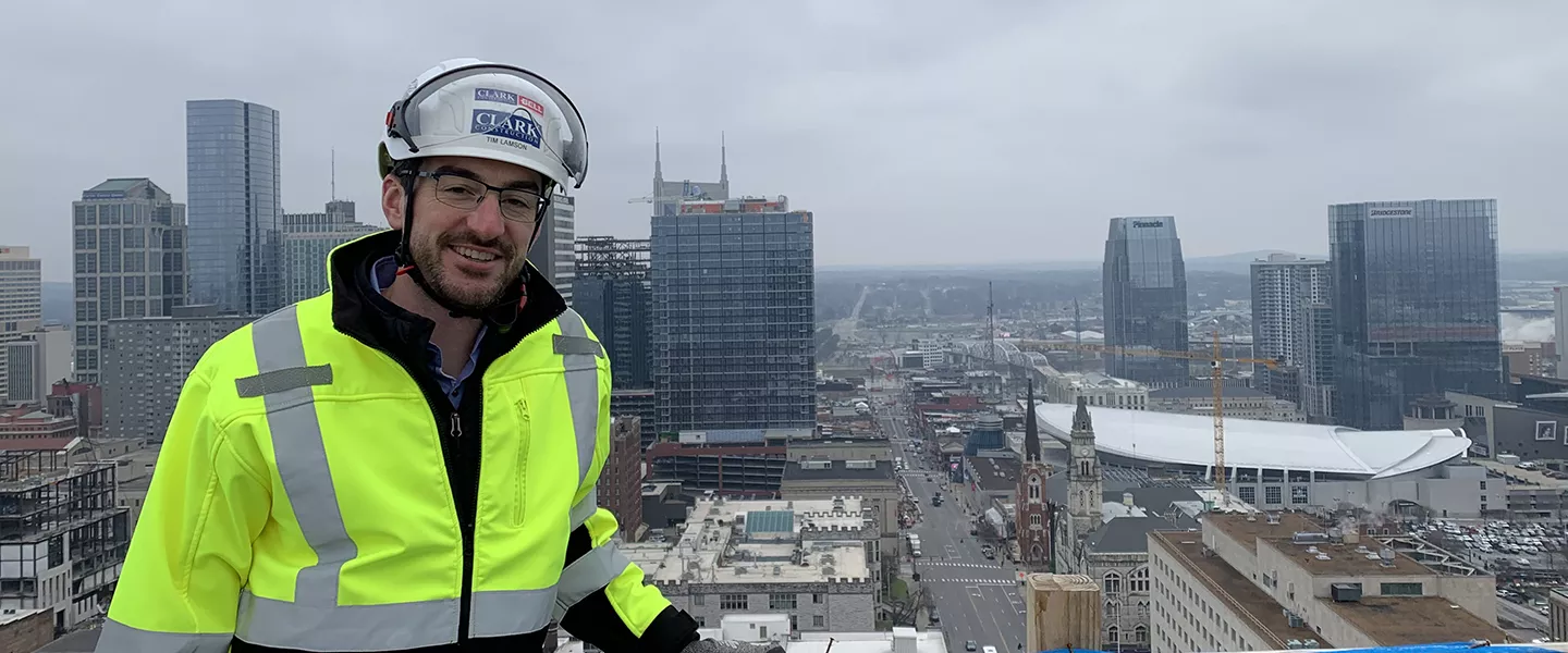 Clark's Tim Lamson Named a Top Young Professional by ENR Southeast