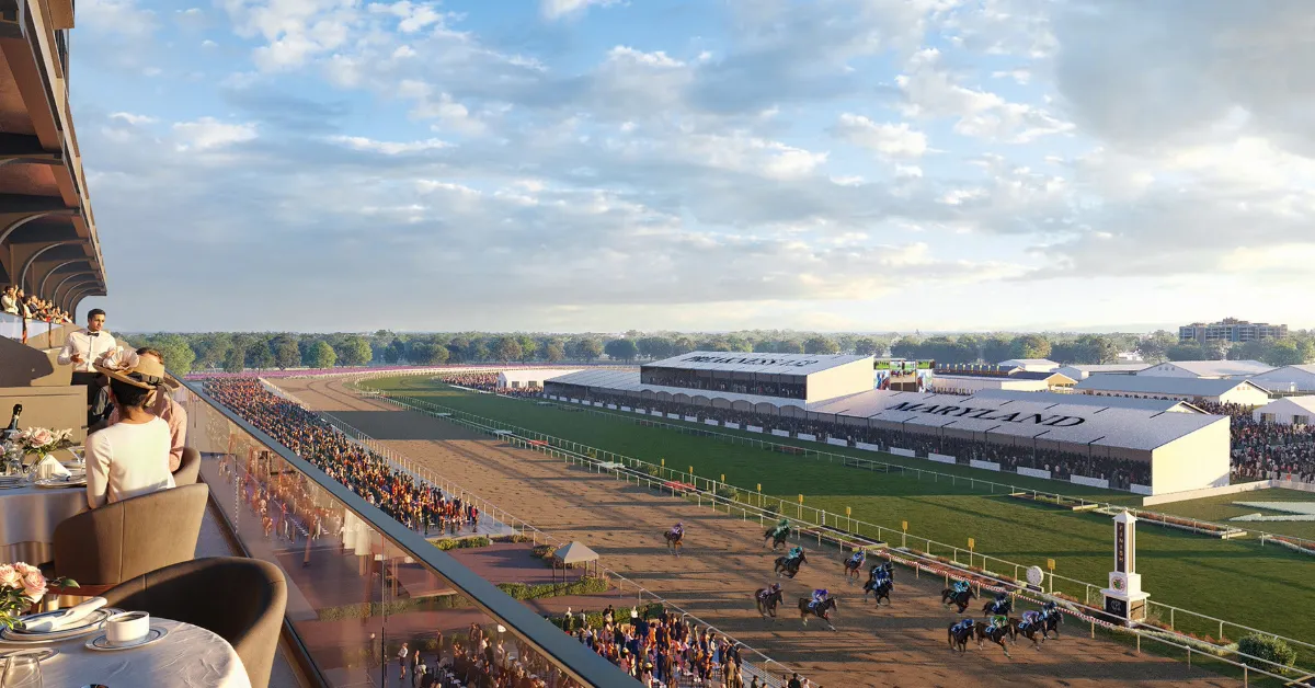 Pimlico Racing Rendering